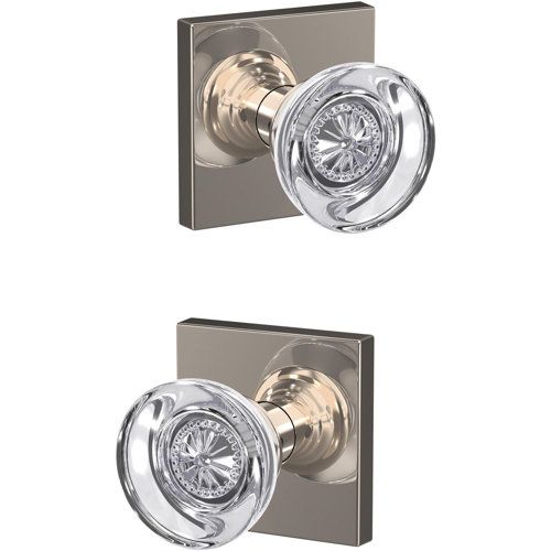 Schlage Hobson Double Dummy Door Knob Wayfair